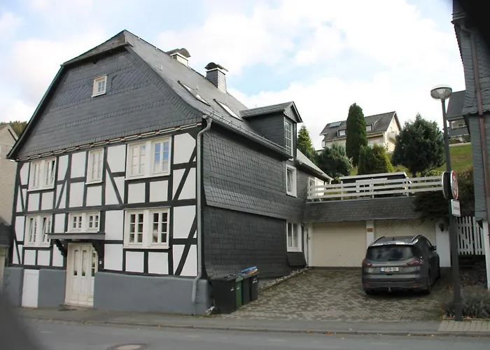 Fuer 12 Personen Sauna Garten Garage Hund * Winterberg